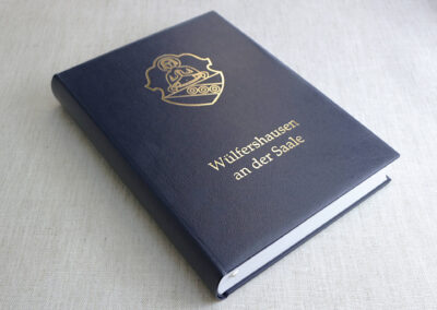 Goldenes Buch Wülfershausen, das fertige Buch
