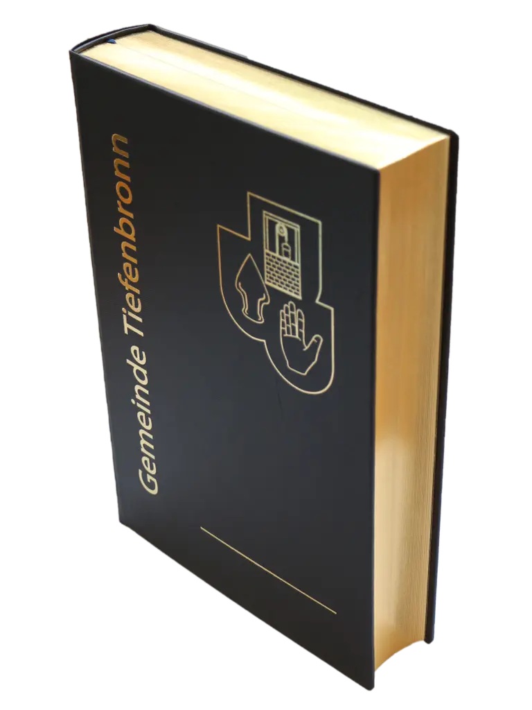 Goldenes Buch der Gemeinde Tiefenbronn